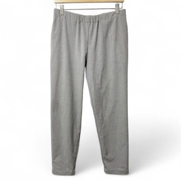 Ottod’Ame Tailored Elastic Waist Pants Gray Made in Italy — Size US 6 - Picture 1 of 8